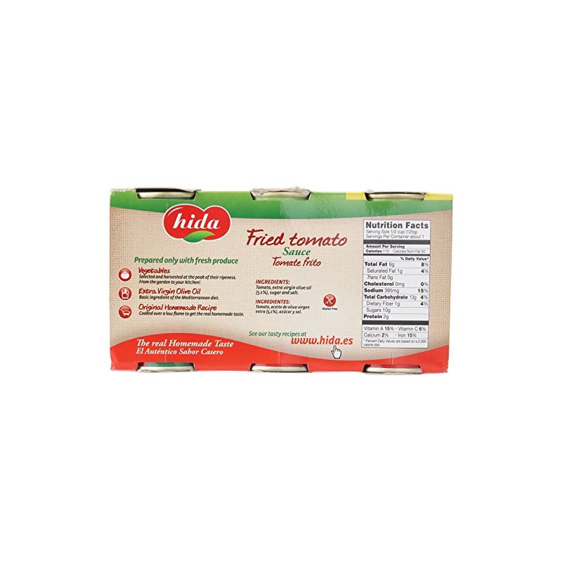 Delicias de Espana, Fried Tomato Sauce, Set of 6