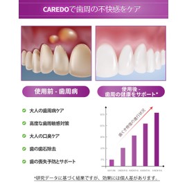 CAREDO Bad Breath Care Effective for Tartar Removal, Anhydrous Type, For Adults, 3.5 oz (100 g)