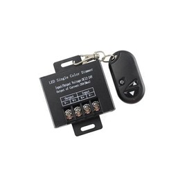 12V LED Dimmer,RF Wireless Dimmer,DC 12-24V 30A Strip,with Dimmable Slide Remote Control,Control Remotely,Suitable for LED Dimmable or Ribbon(Type B)