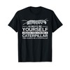 Always Be Yourself Caterpillar Gift For Men Women Butterfly T-Shirt