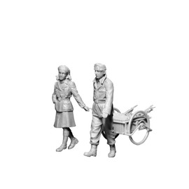 Masterbox 1:35 Scale Volkssturm. Ammunition to the Frontline Figure