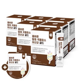 Correct Fermented Grain Enzyme Lactic Acid Bacteria Gold 30 Packets 6+1 Boxes Total 7 Boxes (Total 7-Month Supply 210 Packets) / 올바른 발효 곡물효소 유산균 골드 30포 6+1박스 총7박스(총 7개월분210포)