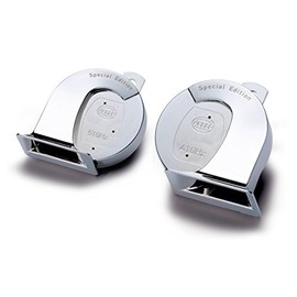 HELLA 007728883 Chrome 12V Trumpet Horn Kit (Universal Fit)