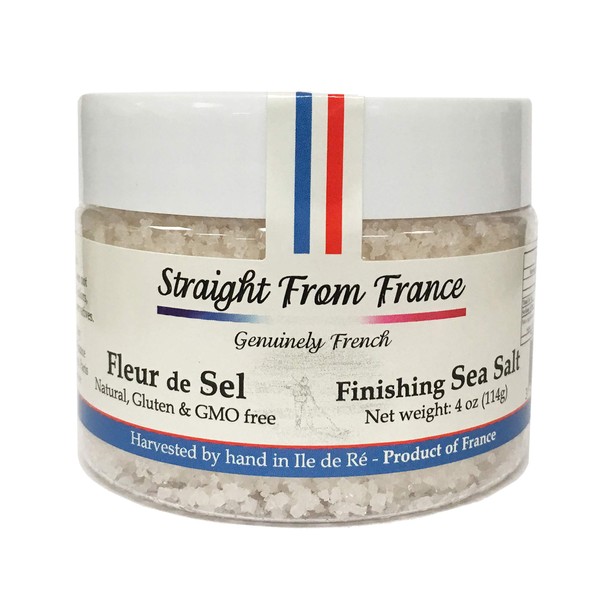 Straight from France Fleur De Sel French Sea Salt Finishing