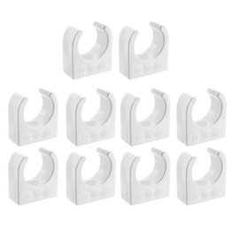 sourcing map 10PCS 20mm Plastic DC Motor Base Mounting Bracket Holder Seat For 130/140/180 DC Motor