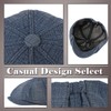One Limitation CP733 Cotton Denim Pattern Newsboy Socket, Simple, Modern,