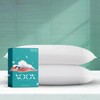 XOOX Linen 100% Egyptian Cotton Pillow Cases King Size Set