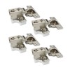 LIKERAINY 95Deg Inset Face Frame Hinge 35mm with Hydraulic Damper