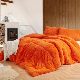 Byourbed Alaskan Winters® - Coma Inducer® Oversized Queen Comforter - Orange Tiger