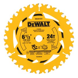 DEWALT 6-1/2 in. 24T Circular Saw Blade (DWA261224)