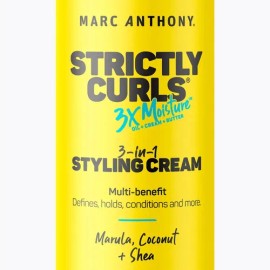 Marc Anthony Strictly Curls Crema Modeladora 3 En 1 · Rizos