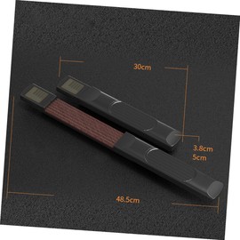 Kisangel 1Pc Portable Pocket Guitar Chord Trainer Compact Guitar Practice Tool with Metronome Function Lightweight and Durable for Office Black