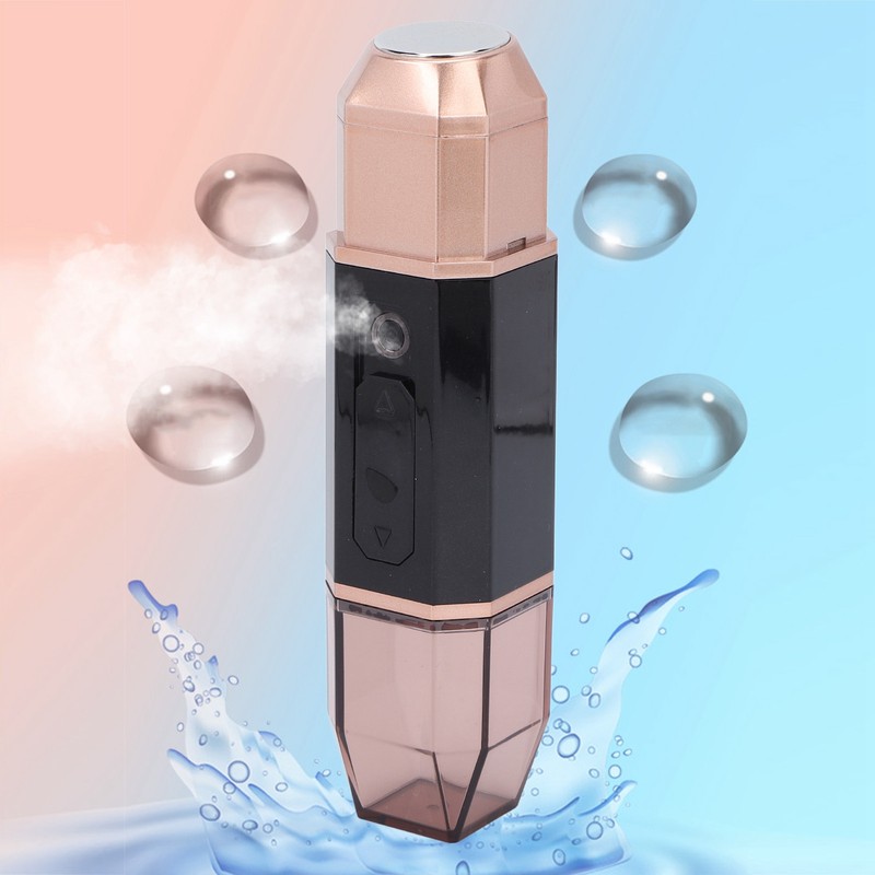 Facial Nanometer Mist Sprayer Rechargeable Hot Compress Skin Moisturizing Spray