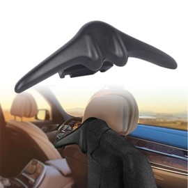 DrvixRex Car Clothes Suit Leather Hanger Bar Vehicle Coat Rod Rack Travel Bars Vehicles Seat Drying Hanging