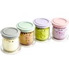 4 Pack Ice Cream Pints Containers 8oz, BPA-Free & Dishwasher
