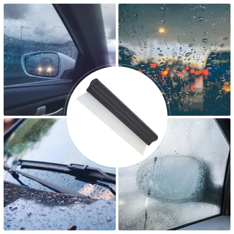 Car Window Squeegee | Flexible Car Water Scraper Tool |