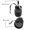 Phenolic (Bakelite) Threaded Medium Base E26 Fixture Socket with 10cm