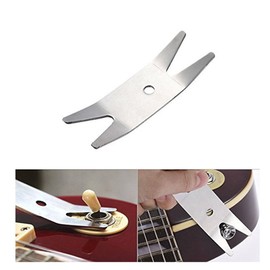 ROSENICE Wrench Knob Jack Tuner Bushing Pocketable Spanner Tool Guitar Bass Accessory