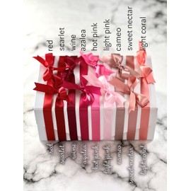 7/8 Inch CAMEO Single Face Satin Ribbon|100 Yard Roll| Premium Quality Satin Fabric | For Gift Wrapping, Sewing, Crafts, Wedding Decorations, Floral, Events |Wholesale Satin Ribbon in Bulk| Creative Bag