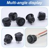 EIH1 Pack of 15 Toggle Switch 12 V On/Off Lockable