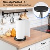 Paper Towel Holder Countertop Kitchen Roll Holder, Premium Stainless Steel