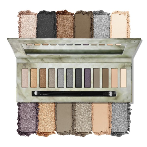 KYDA 12 Color Matte Nude Eyeshadow Palette, Creamy & Blendable