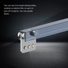 2Pcs 4 Wheel Trolley Assembly Rollers Four Bearing Trolley Assembly