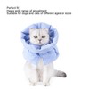 Cat Cone Collar Soft Adjustable Prevents Bite Lick Safety Cold