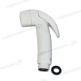 CR-MOESANCO® Caravan Motorhome Motorhome Boat White Shower Head with Opening Button