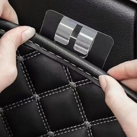 Attachable fixing clip holder for car floor mats / 부착식 고정 클립 거치대 차량 발판 카매트 고정 정리