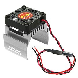 イーグル模型 SP モーターラジエーター 7.2V クーリングファン付 シルバー 2479-SI