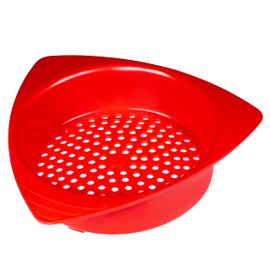 ARNO Strainer Colander for Cans Red Can Strainer Beans Vegetables Fruit BPA free