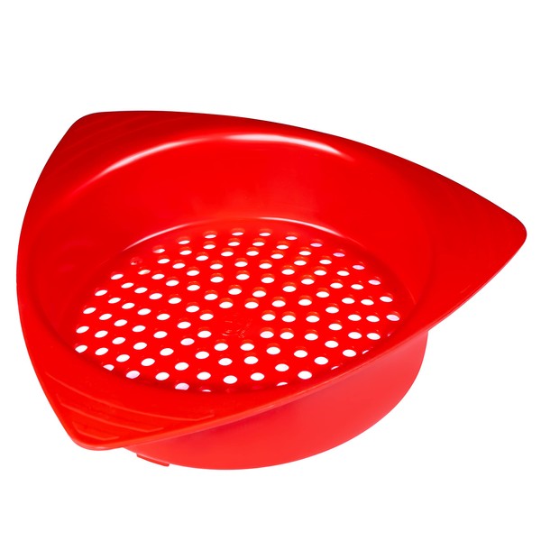 ARNO Strainer Colander for Cans Red Can Strainer Beans Vegetables