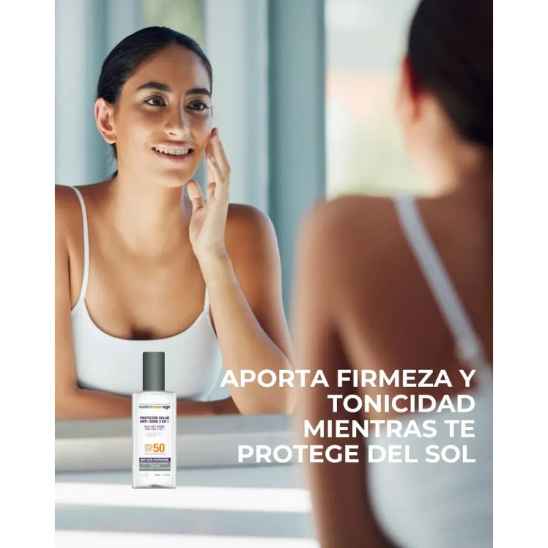 Exderm Bloqueador Protector Solar Facial Antiedad Age 60ml