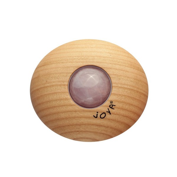 JOYA Massage Roller Classic Body Cherry with Rose Quartz (Made in Germany)