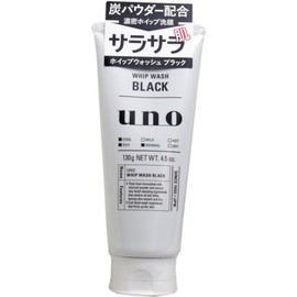 SHISEIDO UNO Whip Wash Black Facial Cleanser Face Wash Foam WJC01984 130g