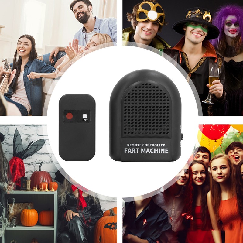 Remote Control Fart Sound Box Funny Pocket Size Simulated Portable