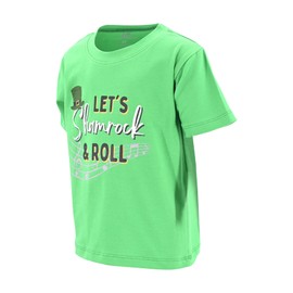 Unique Baby Boys Shamrock and Roll St Patricks Day T-Shirt (5Y, Green)