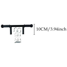 Stroller Handle Extender Replacement, Baby Strollers Handle Extension Adapter, Detachable Practical Accessory, Pushchair Handlebar Extensions, Clip Dia 22 25 32mm, for Trolley Pushchair Pram