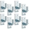 Dunzy Wall Mount Gate Hinges Wall Plate Hinges Heavy Duty