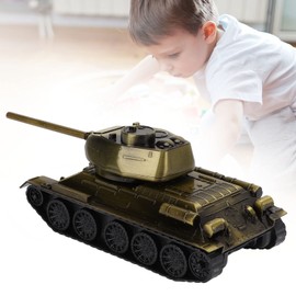 Metal Retro Tank Model, Metal Earth Fascinations T34 Tank 35 US Tank for Processing Office Decoration Children's Toy