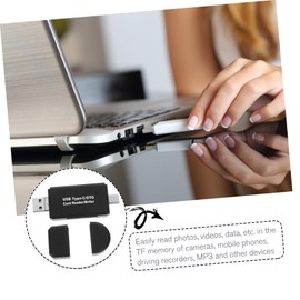 LABRIMP USB C Portable Memory Reader OTG Card Writer for Micro USB Compatible with Android Devices Laptops and Cameras Durable Design for Easy Data Transfer and Security