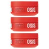 3 x Schwarzkopf Osis Flexwax Cream Wax 85 ml