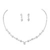 AVILMORE Necklace and Earrings Set of 2 Pieces Wedding Party