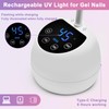 ANRUI UV Light for Nails, 36W Professional Mini UV Light