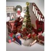American Greetings Magic Moments Displayable Pop-Up Christmas Card-Tree & Gifts