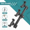 Soporte universal para telfono celular, soporte ajustable para trpode, adaptador
