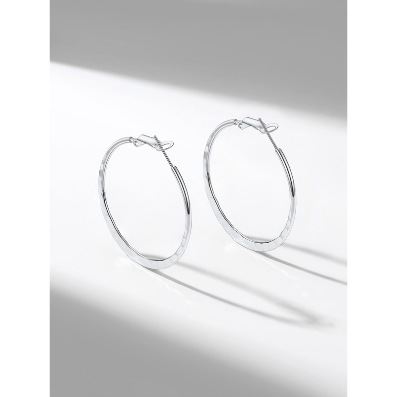PROSTEEL Hoop Earrings, Surgical Stainless Steel, Women's, Hypoallergenic, Loop Earrings,