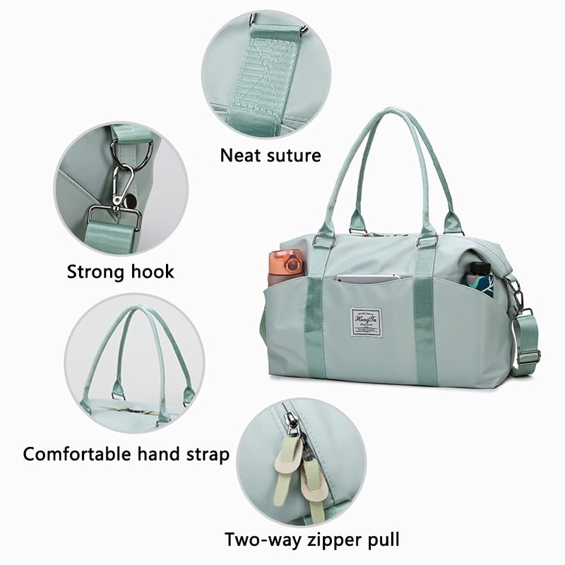 KARRESLY - Bolsa de viaje para mujer, bolsa de hombro