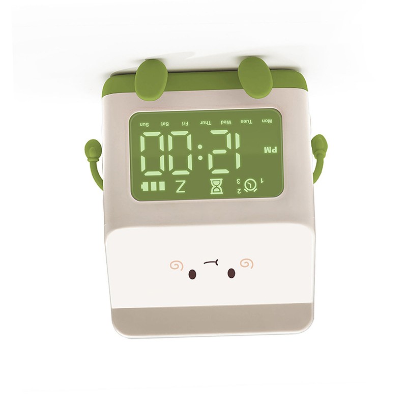 Fun Milk Box Alarm Clock Student Countdown Cartoon Alarm Clock
